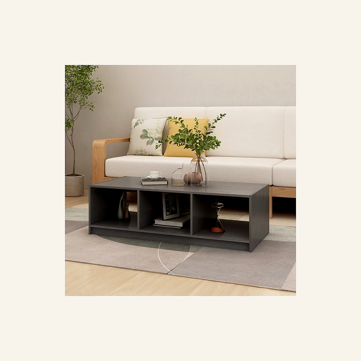 Rovenmere solid pine coffee table