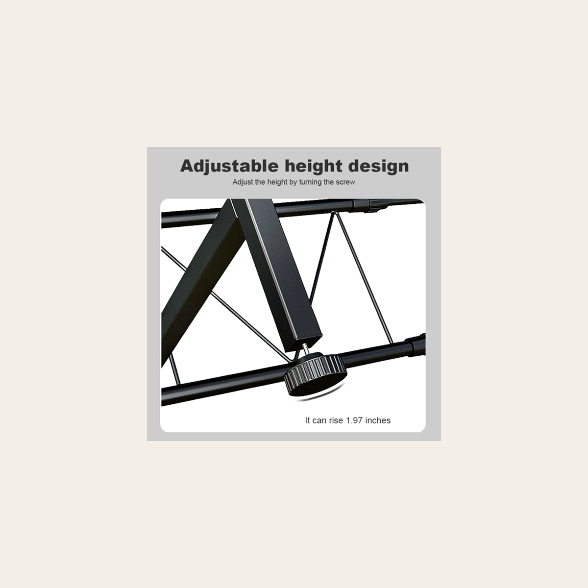 Two-Tier Kitchen Storage Rack – Black – Rovenmere Home