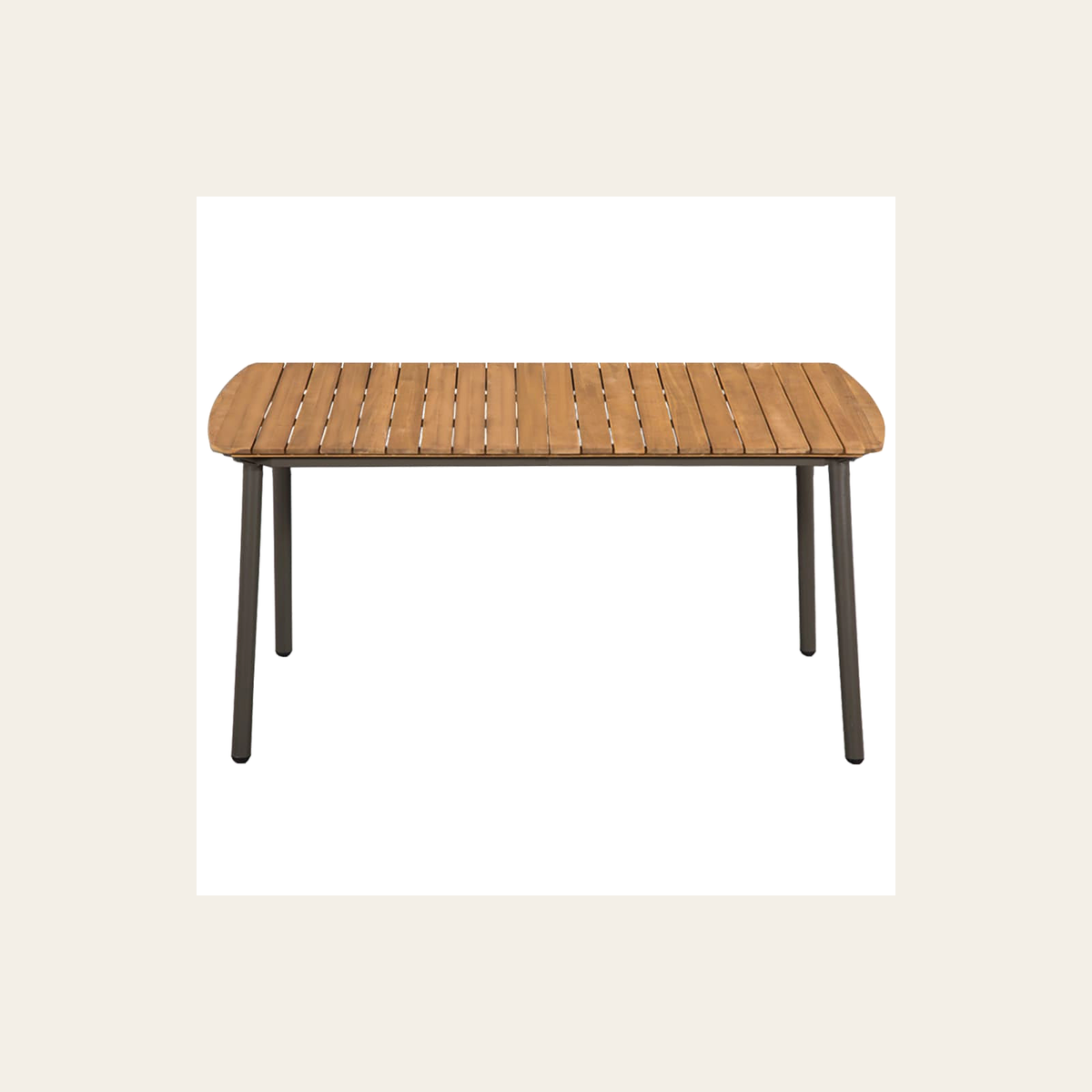 Solid Acacia Outdoor Dining Table – 150cm – Rovenmere Home