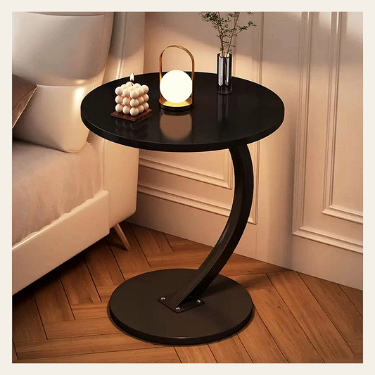 C-Shaped Sofa Side Table – Rovenmere Home