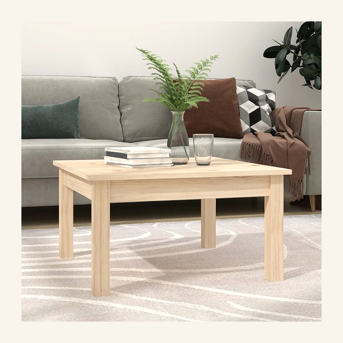 Rovenmere solid pine coffee table