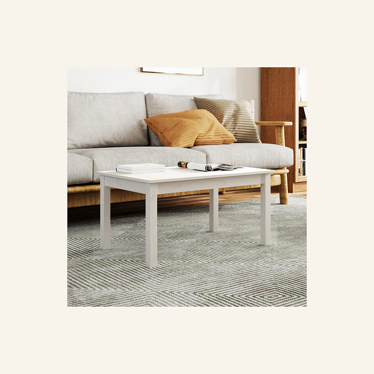 Rovenmere solid pine coffee table