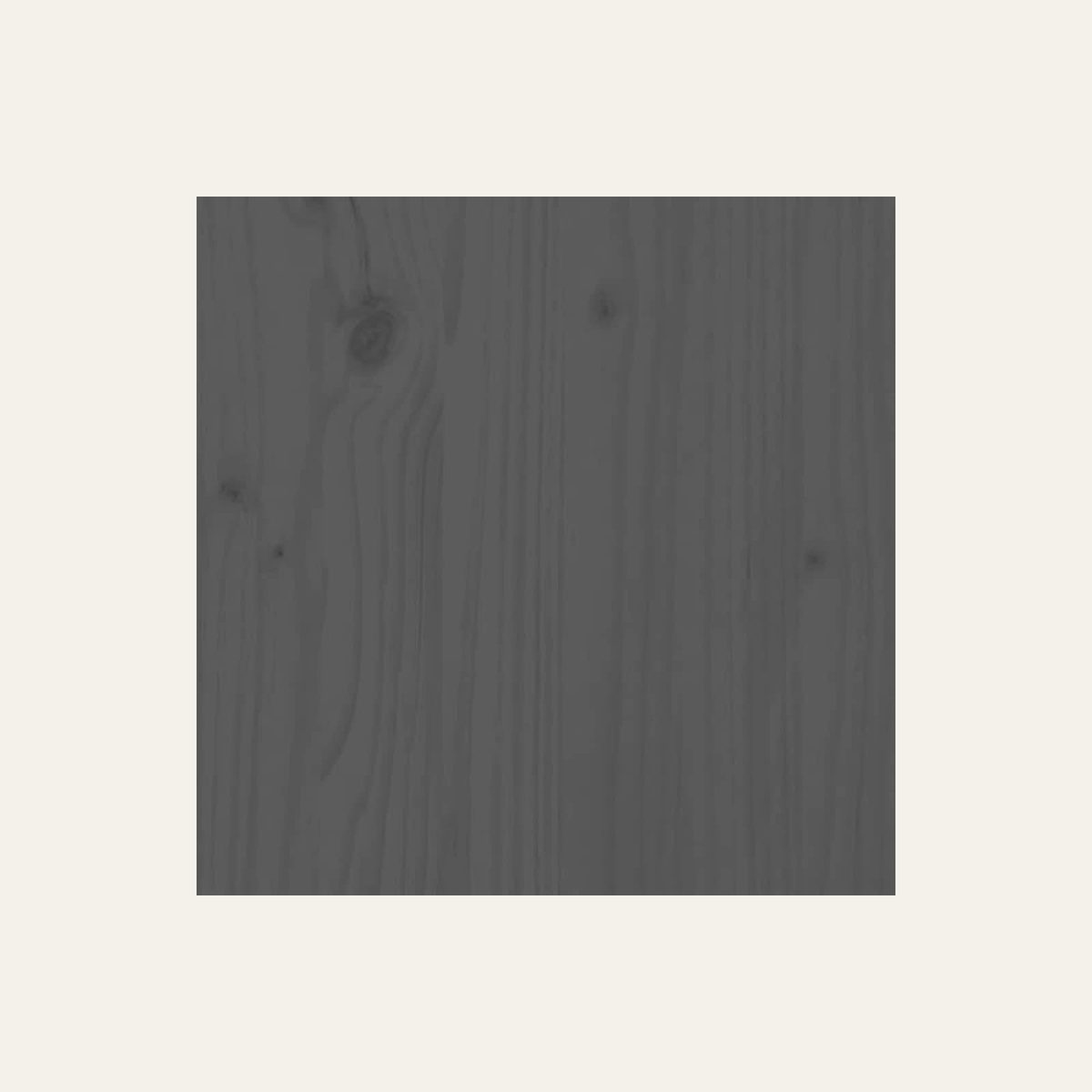Rovenmere round solid pine coffee table grey