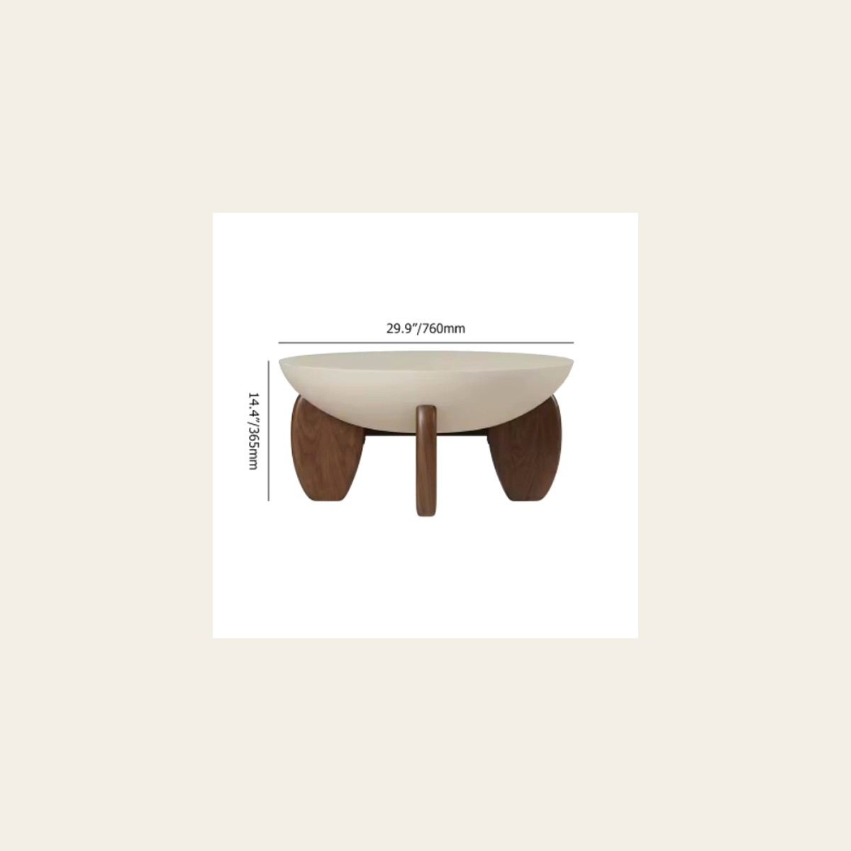 Solid Wood Coffee Table – Rovenmere Home
