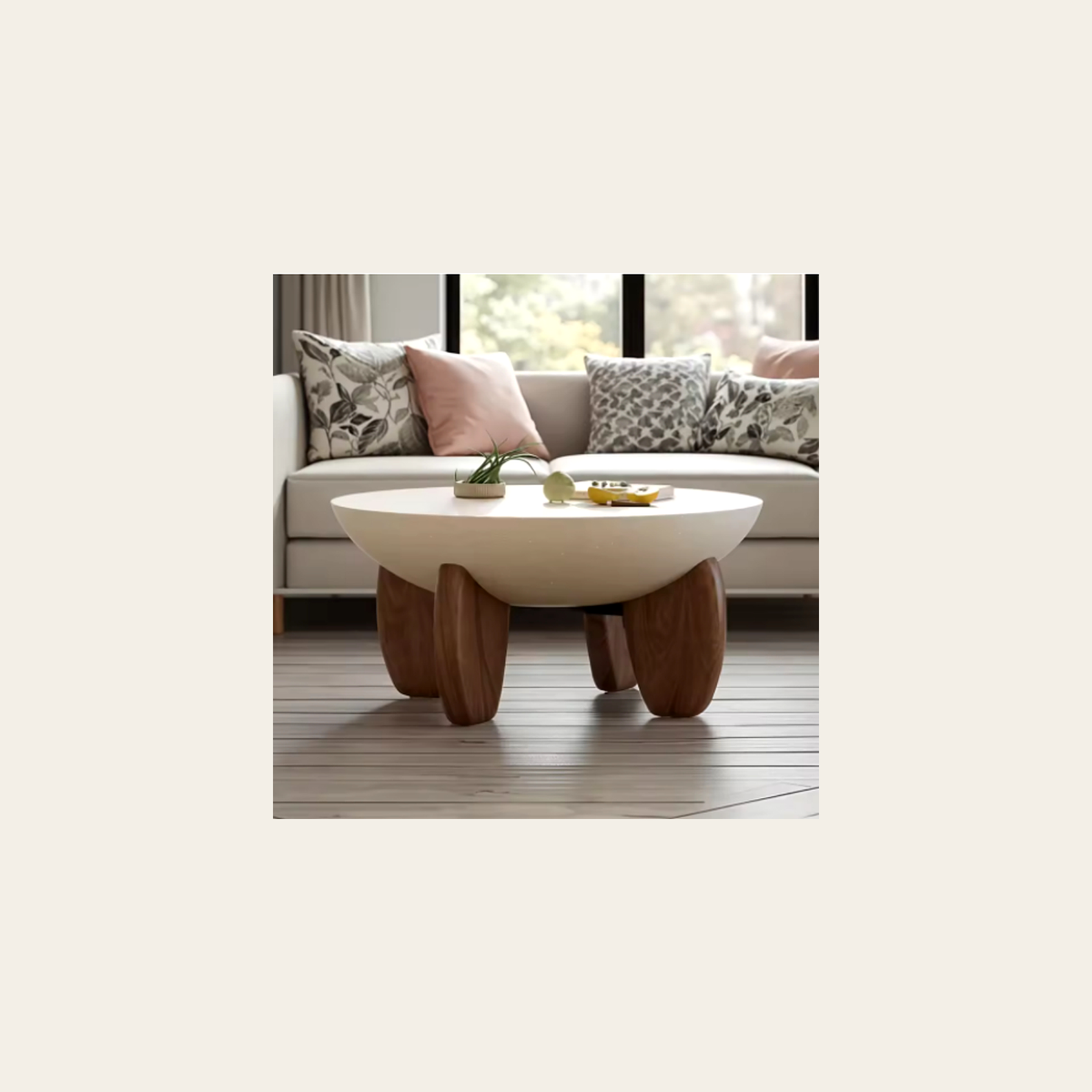 Solid Wood Coffee Table – Rovenmere Home