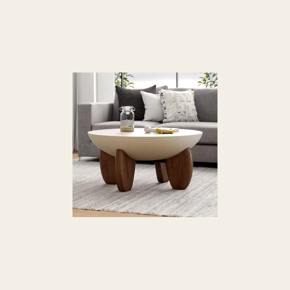 Solid Wood Coffee Table – Rovenmere Home