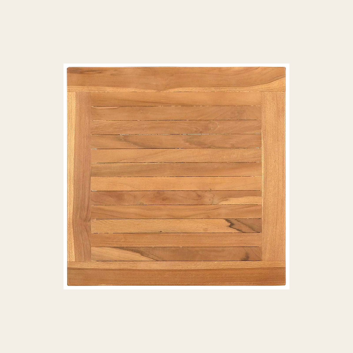 Solid Teak Side Table – Rovenmere Home